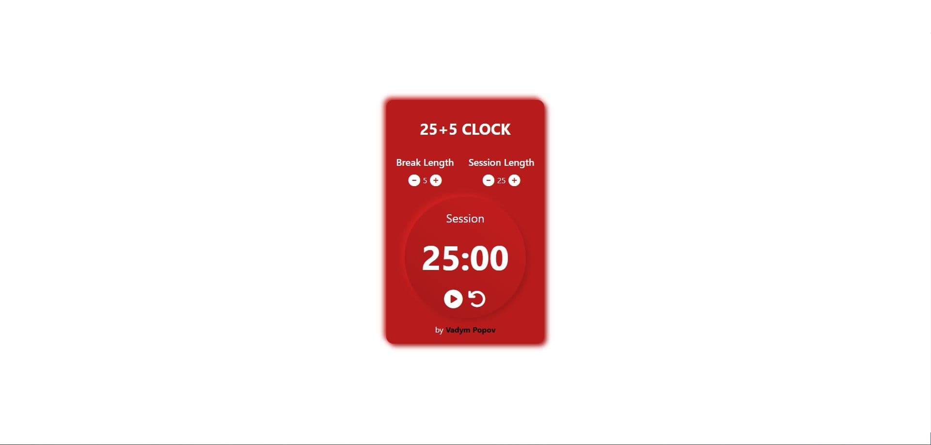 default view pomodoro